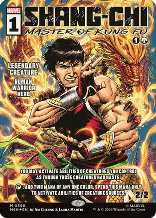 Shang-Chi, Master of Kung Fu (Showcase) (0396) |  Foil (396) [Marvel Super Heroes]