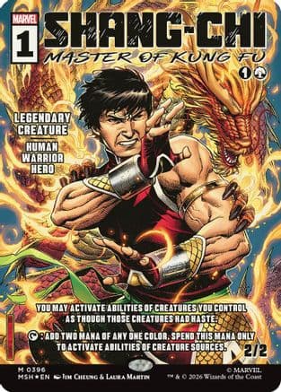 Shang-Chi, Master of Kung Fu (Showcase) (0396) |  Foil (396) [Marvel Super Heroes]