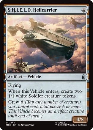 S.H.I.E.L.D. Helicarrier |  (249) [Marvel Super Heroes]