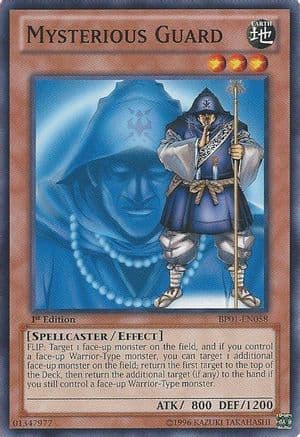 Mysterious Guard [BP01-EN058] Starfoil Rare