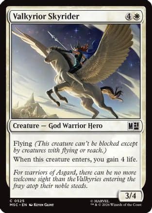 Valkyrior Skyrider |  (525) [Commander: Marvel Super Heroes]