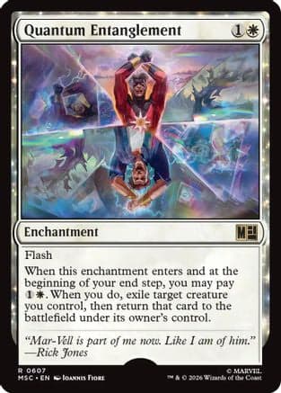 Quantum Entanglement |  Foil (607) [Commander: Marvel Super Heroes]