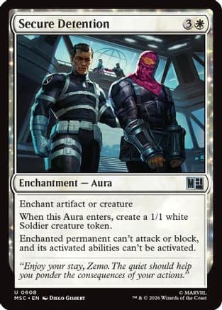 Secure Detention |  (608) [Commander: Marvel Super Heroes]