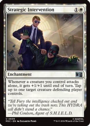 Strategic Intervention |  (609) [Commander: Marvel Super Heroes]