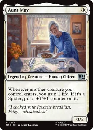 Aunt May |  (768) [Commander: Marvel Super Heroes]