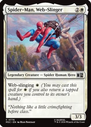 Spider-Man, Web-Slinger |  (776) [Commander: Marvel Super Heroes]
