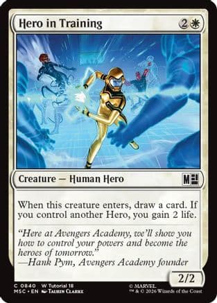 Hero in Training |  (840) [Commander: Marvel Super Heroes]