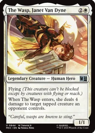The Wasp, Janet Van Dyne (0844) |  (844) [Commander: Marvel Super Heroes]