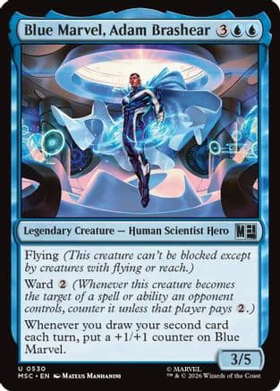 Blue Marvel, Adam Brashear |  (530) [Commander: Marvel Super Heroes]