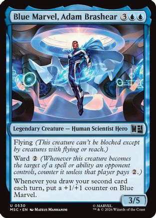 Blue Marvel, Adam Brashear |  (530) [Commander: Marvel Super Heroes]