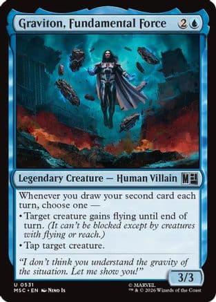 Graviton, Fundamental Force |  Foil (531) [Commander: Marvel Super Heroes]