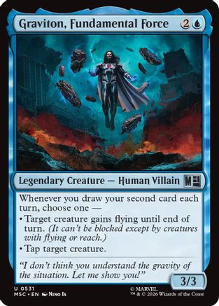 Graviton, Fundamental Force |  Foil (531) [Commander: Marvel Super Heroes]