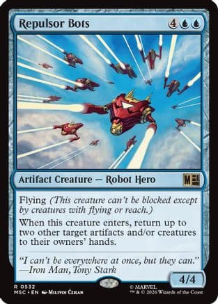 Repulsor Bots |  Foil (532) [Commander: Marvel Super Heroes]