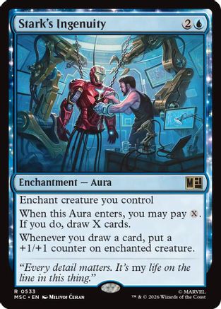 Stark's Ingenuity |  Foil (533) [Commander: Marvel Super Heroes]
