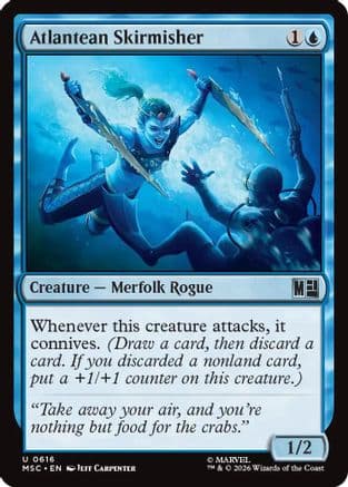 Atlantean Skirmisher |  (616) [Commander: Marvel Super Heroes]