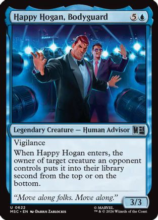 Happy Hogan, Bodyguard |  (622) [Commander: Marvel Super Heroes]