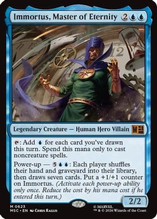 Immortus, Master of Eternity |  Foil (623) [Commander: Marvel Super Heroes]