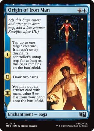 Origin of Iron Man |  Foil (633) [Commander: Marvel Super Heroes]