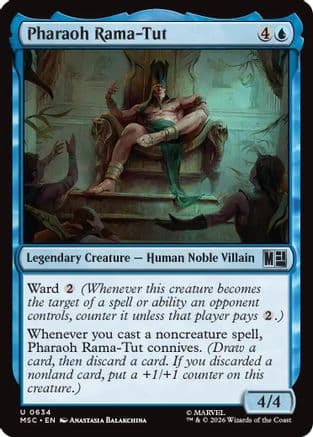 Pharaoh Rama-Tut |  Foil (634) [Commander: Marvel Super Heroes]