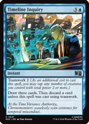 Timeline Inquiry |  (641) [Commander: Marvel Super Heroes]