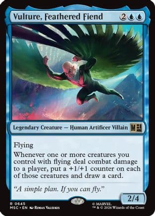 Vulture, Feathered Fiend |  (645) [Commander: Marvel Super Heroes]
