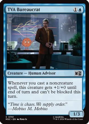 TVA Bureaucrat |  Foil (761) [Commander: Marvel Super Heroes]