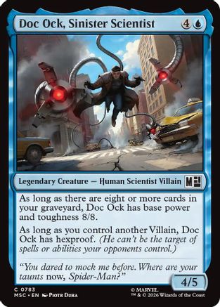 Doc Ock, Sinister Scientist |  (783) [Commander: Marvel Super Heroes]