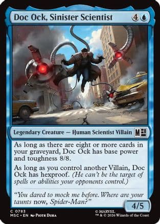 Doc Ock, Sinister Scientist |  Foil (783) [Commander: Marvel Super Heroes]