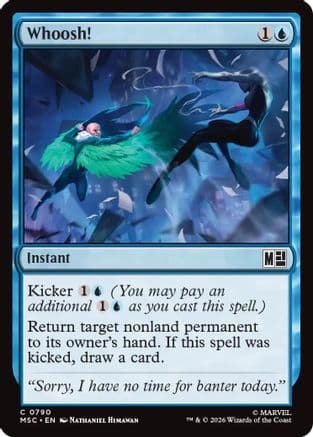Whoosh! |  Foil (790) [Commander: Marvel Super Heroes]