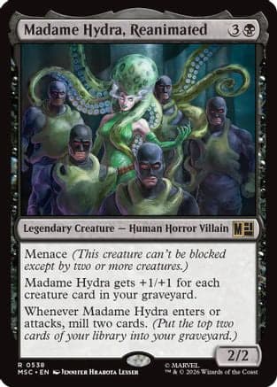 Madame Hydra, Reanimated |  (538) [Commander: Marvel Super Heroes]