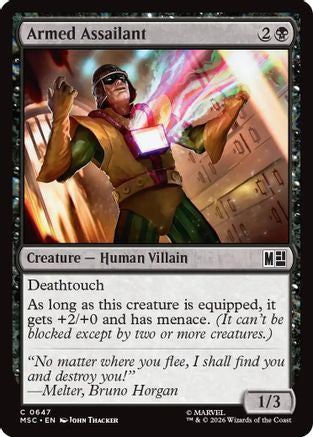 Armed Assailant |  (647) [Commander: Marvel Super Heroes]