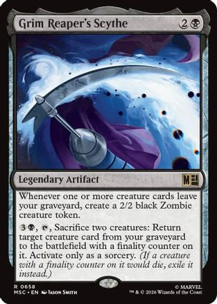 Grim Reaper's Scythe |  (658) [Commander: Marvel Super Heroes]