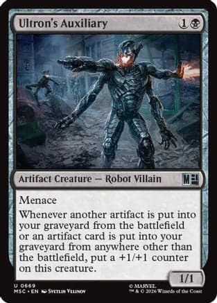 Ultron's Auxiliary |  (669) [Commander: Marvel Super Heroes]