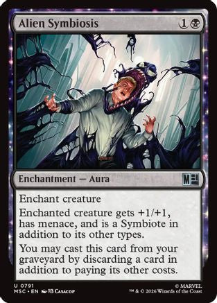 Alien Symbiosis |  Foil (791) [Commander: Marvel Super Heroes]