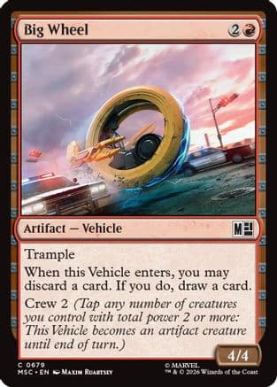 Big Wheel |  (679) [Commander: Marvel Super Heroes]