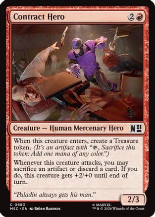 Contract Hero |  (683) [Commander: Marvel Super Heroes]