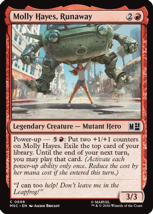Molly Hayes, Runaway |  Foil (698) [Commander: Marvel Super Heroes]