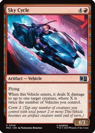 Sky Cycle |  Foil (704) [Commander: Marvel Super Heroes]
