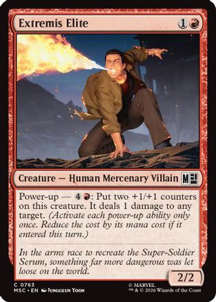 Extremis Elite |  Foil (763) [Commander: Marvel Super Heroes]