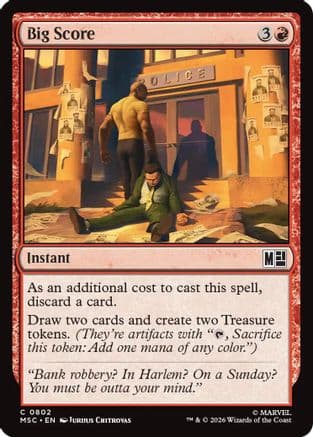 Big Score |  (802) [Commander: Marvel Super Heroes]