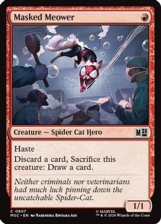 Masked Meower |  (807) [Commander: Marvel Super Heroes]