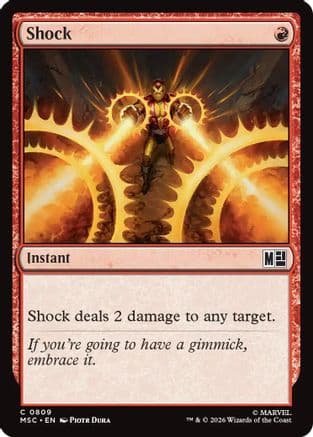 Shock |  (809) [Commander: Marvel Super Heroes]