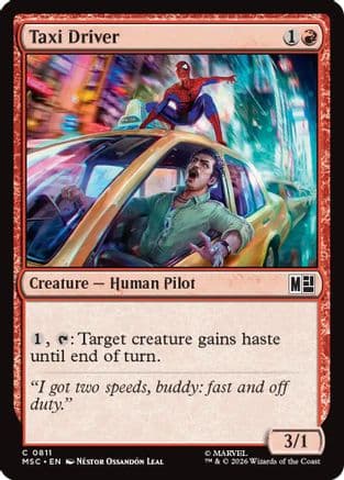 Taxi Driver |  (811) [Commander: Marvel Super Heroes]