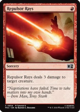 Repulsor Rays |  (854) [Commander: Marvel Super Heroes]