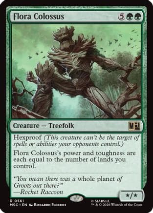Flora Colossus |  (561) [Commander: Marvel Super Heroes]