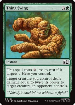 Thing Swing |  (564) [Commander: Marvel Super Heroes]