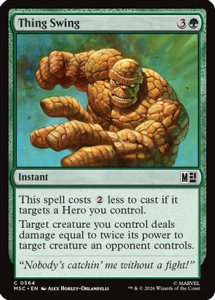Thing Swing |  (564) [Commander: Marvel Super Heroes]