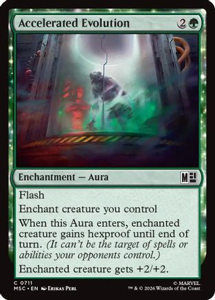 Accelerated Evolution |  (711) [Commander: Marvel Super Heroes]
