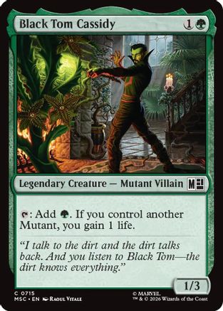 Black Tom Cassidy |  (715) [Commander: Marvel Super Heroes]