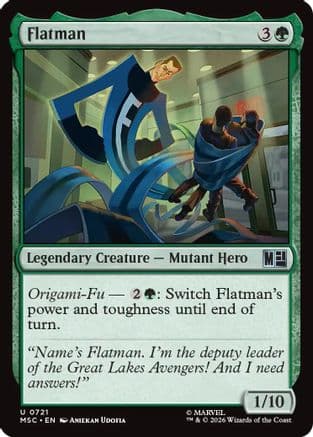 Flatman |  (721) [Commander: Marvel Super Heroes]